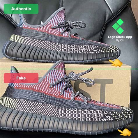 yeezy yecheil real vs fake|yeezy 350 legit check.